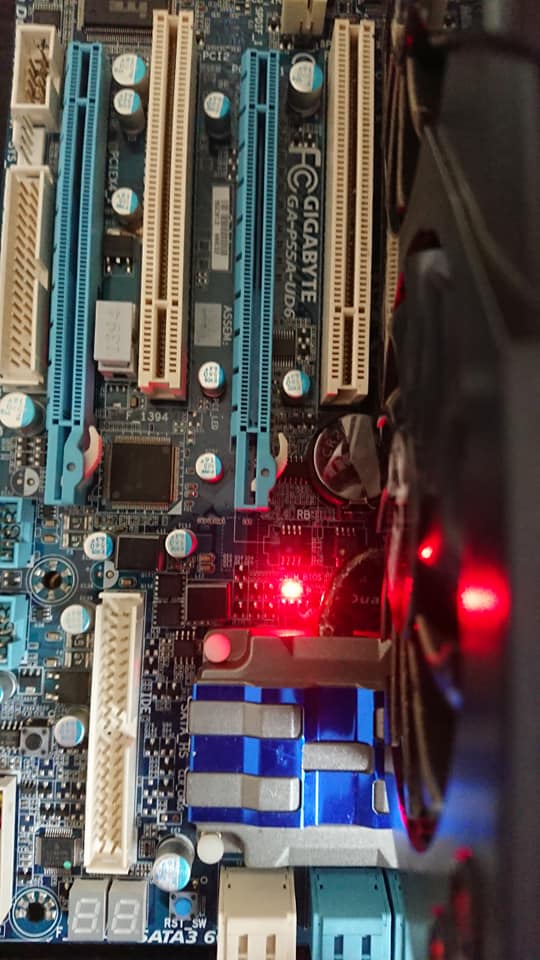 main Bios LED